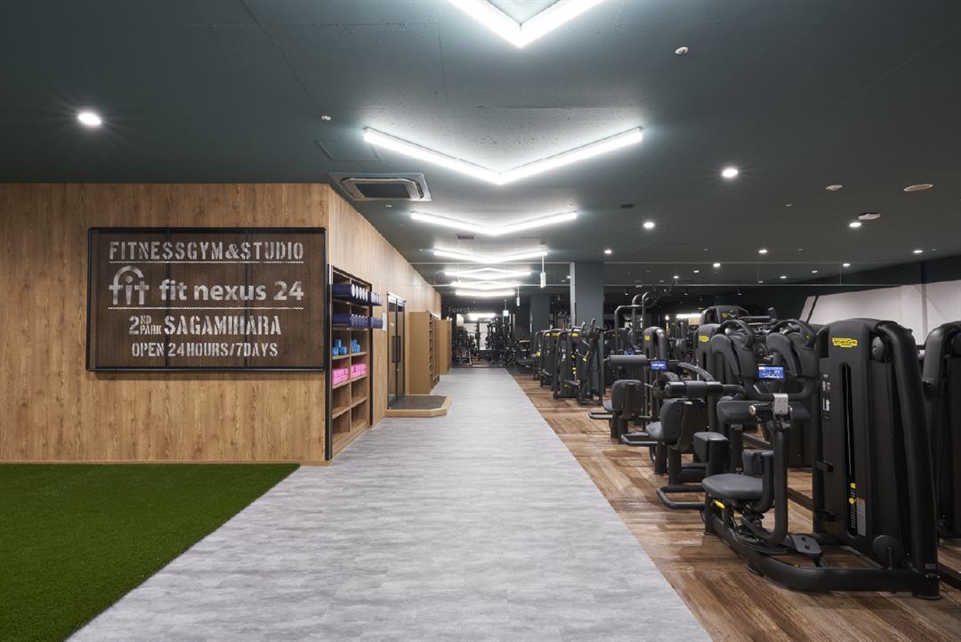 FITNEXUS24 相模原店の内観
